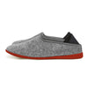 mahabis classic in light grey x sedona red