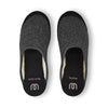 mahabis curve mule in larvik dark grey x black