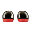 mahabis curve mule in larvik dark grey x sahara red