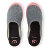 mahabis curve mule in larvik light grey x calpe blush